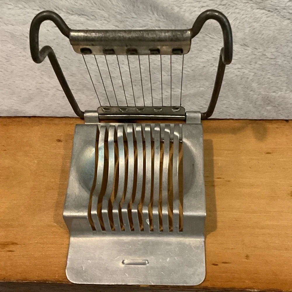 Vintage Metal Egg Slicer